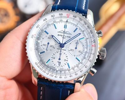 Breitling Navitimer Series 43MM in Diameter B01 Movement White Watch